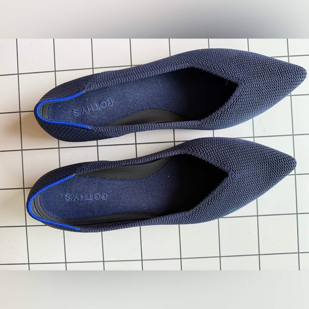 Rothy’s Navy 11.5 Point - Picture 2 of 6